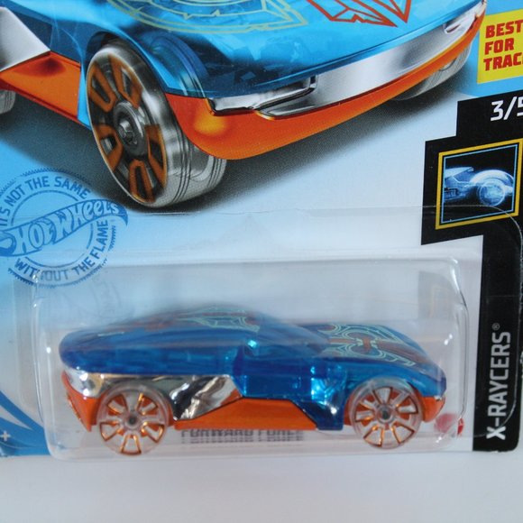 2020 Mattel Hot Wheels Forward Force (Blue) X-Raycers 3/5 - Picture 2 of 3